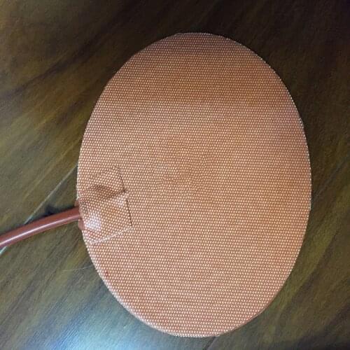 Pad in silicone/riscaldatore letto per stampante 3d silicone heater pad electric heater rotondo 300mm 24v 250w Warming Products