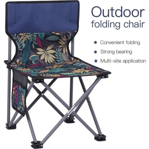 Outdoor Folding Chair, Portable Armless Chair with Carry Bag for Camping, Fishing, Sports Events 2021 New Fashion