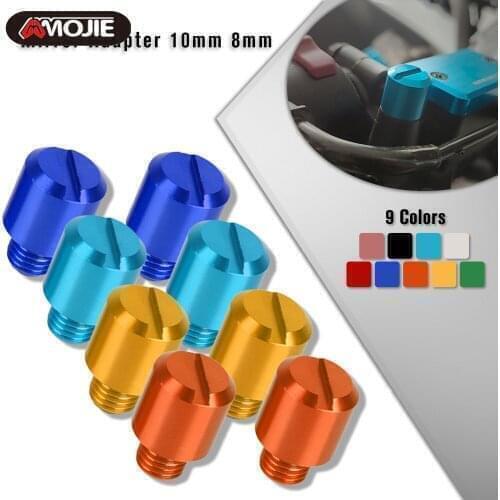 Mototcycle Mirror Hole Plug Screw For Suzuki GSF 1200 1250 650 BANDIT GSX 1400 650F SV650 Moto Accessories Mirror Hole Screws