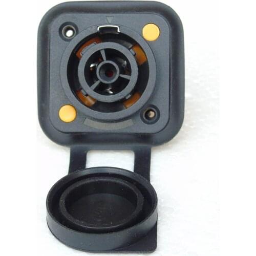 High quality Female 20pcs/lot NAC3FPX powerCON type Mains Power Chassis Connector with SCNAC waterproof dustproof cover