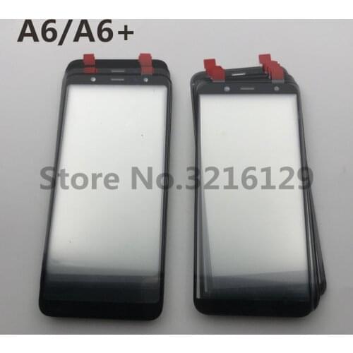 10pcs Original High Quality LCD Front Touch Screen Glass Outer Lens For Samsung Galaxy A6 2018 A600 SM-A600F A6+A605 A605F