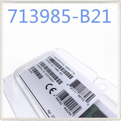 16GB 1600 713985-B21 715284-001 713756-081 Ensure New in original box. Promised to send in 24 hoursv