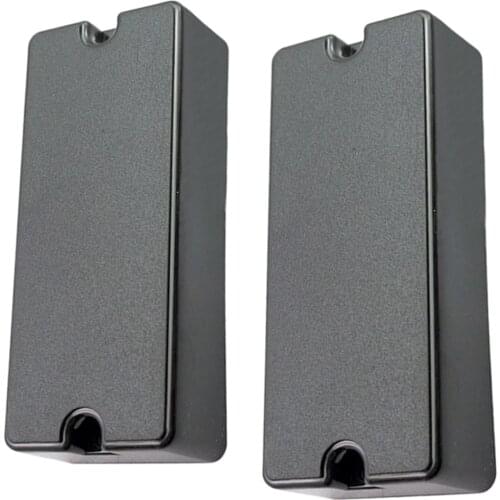 2Pcs/Set Closed Humbucker Pickup Covers Protectors for 4 String Bass 2 Hole
