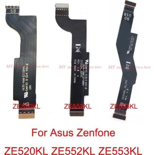 5 PCS Main Flex Cable For Asus Zenfone 3 Zoom ZE520KL ZE552KL ZE553KL Main Board Motherboard Connect LCD Display Flex Cable