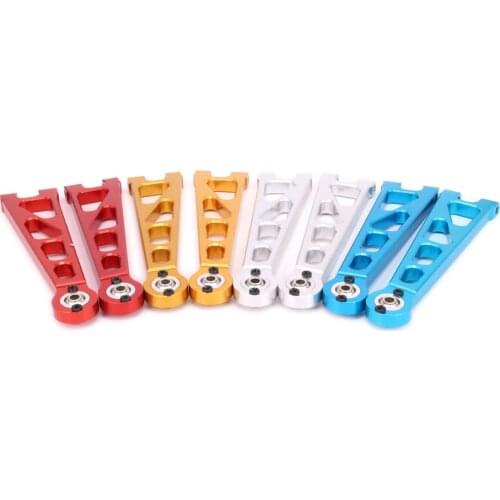 2PCS Aluminum Front Upper Suspension Arm For Rc Model Car 1/10 Himoto Big Foot Monster Truck A-Arm E10Mtl E10Mt E10BpHopup Parts