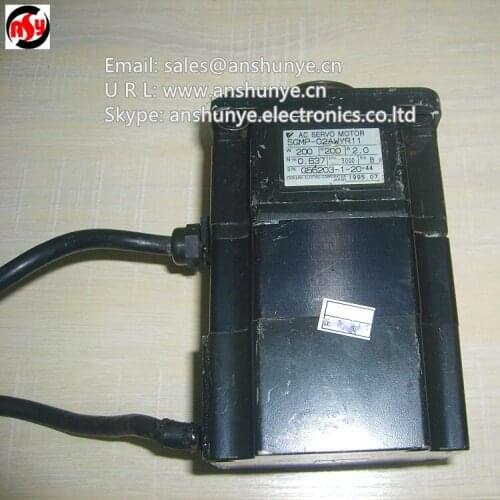 USED TESTED WORKING SGMP-02AWYR11 AC Servo Motor