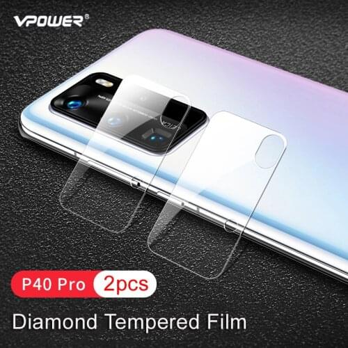 For huawei P40 P40 Pro p30 p30 pro Camera Lens Protect glass Film For Huawei p40 pro 2pcs Diamond hardness Tempered Glass Film