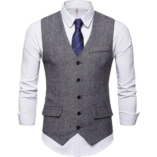 Douhoow Men's Suit Vests