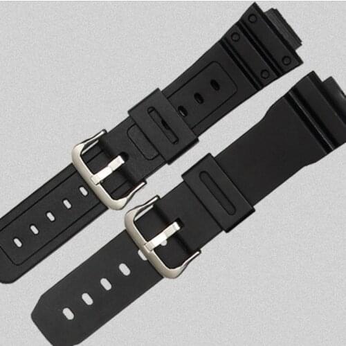 Elastic Durable Silicone Wrist Strap For Casio G5600 DW5600/5700/6900 GW-M5610 Watch Accessories Fashion High Quality WatchBands