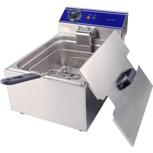 Commercial Use Frying Machine Home Use Oil Fat Fryer Smokeless Electric Deep Fryer For Restaurant Kitchen