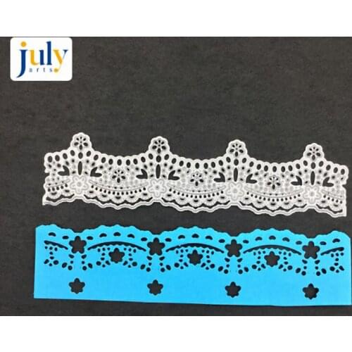 Julyarts Lacework Metal Cutting Dies DIY Die Cut Stencil Decorative Dies for Scrapbooking Craft Card Stencils Template New