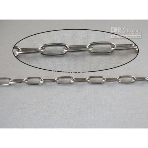10Meters oval link metal chain 12x5mm M18599 Free shipping