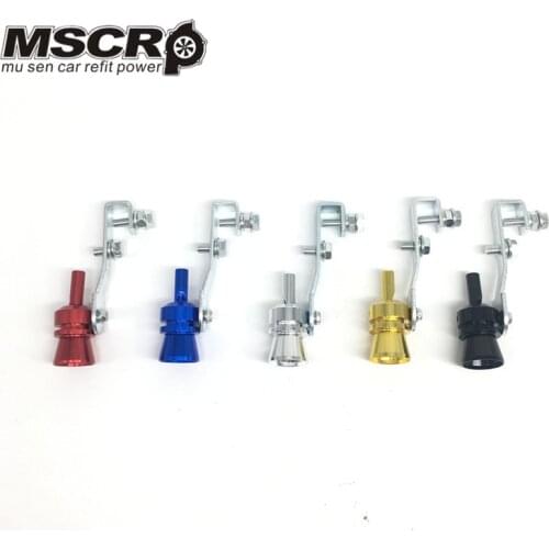 NEW Car Turbo Sound Whistle Exhaust Muffler Pipe Simulator Whistler Size s