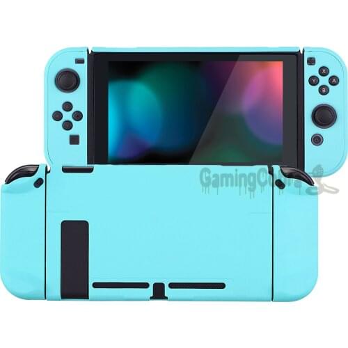 Heaven Blue Soft Touch Separable Protector Customized Dockable Protective Case for NS Switch