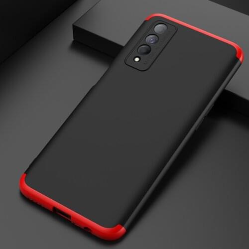 360 Full Protection Phone Case For Realme Narzo 30 4G Russian Version Anti-knock Shockproof Hard Matte Back Case