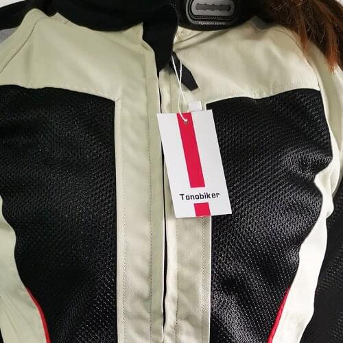 Tonobiker Motorcycle Woman Protective Moto Jackets Protective Protection Armor Guard jackets