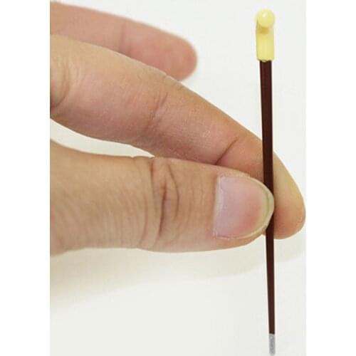 1:12 Dollhouse MiniatureA Metal Walking Stick Dolls Accessories Toy