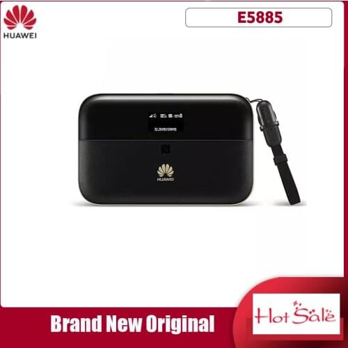 300Mbps Huawei WiFi 2 Pro E5885 3G 4G LTE FDD TDD Wireless Pocket WiFi Router with Ethernet Port 6400mAh power bank