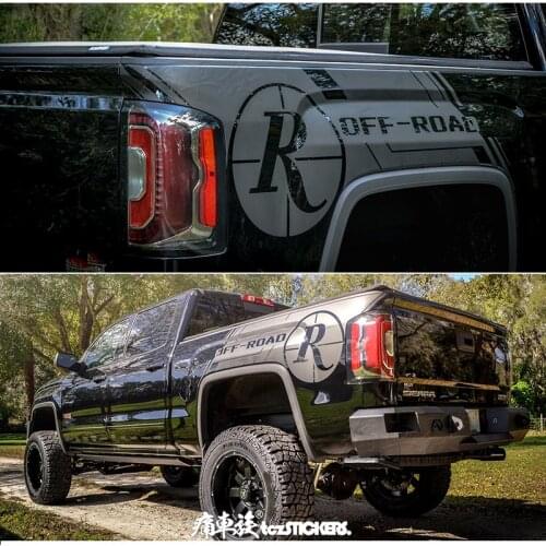 Car stickers For Dodge RAM100 body exterior decoration fashion off-road decals film accessories