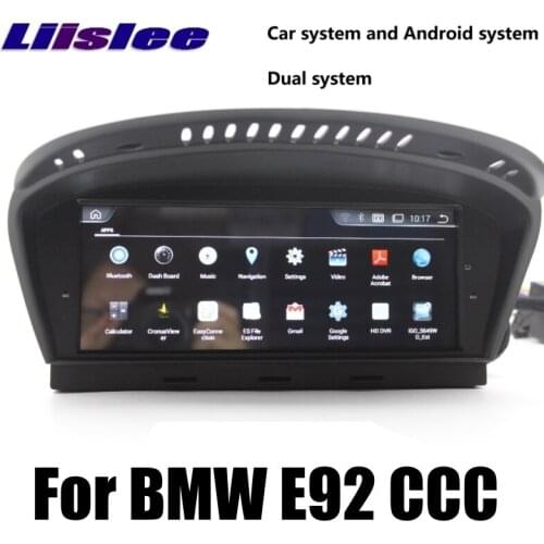 For BMW 3 Series E92 2004~2010 CCC - NBT Style Liislee Car Multimedia GPS Map Audio Media Radio Stereo Navigation Player NAVI