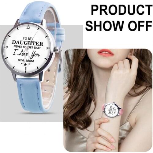 Fashion Womens Casual Quartz Faux Leather Band Strap Watch Round Analog Clock Wrist Watches montre femme часы женские