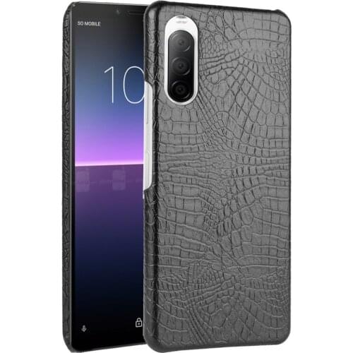 For Sony Xperia 1 5 10 1 II 5 II 10 II Xperia 1III 5III 10III PC leather+Ultrathin Antiskid Slim Back Cover Funda phone case