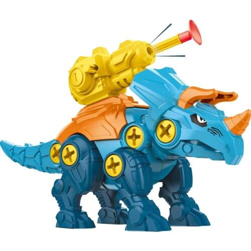 Childrens Dinosaur Cool Boy Toy Set Educational Designer Montessori Screw Nut Combination Assembling DIY Toys Gift For Kid