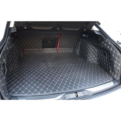 Car Travel) Good mat! Special trunk mats for Maserati Levante 2017 durable waterproof boot carpets cargo mats for Levante 2016