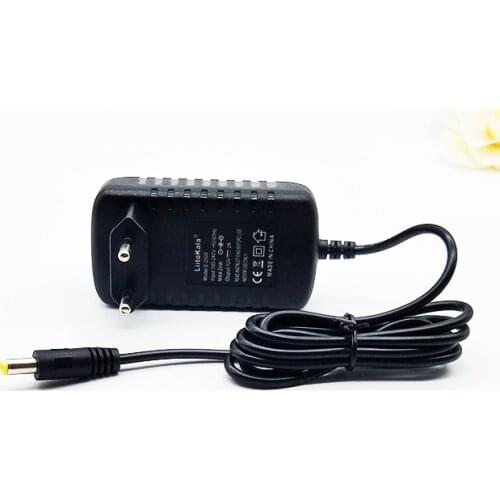 Colaier EU Plug AC 100-240 V para DC 12 V 2A Switching Power Adapter Converter Abastecimento Preto de Alta Qualidade -- M25