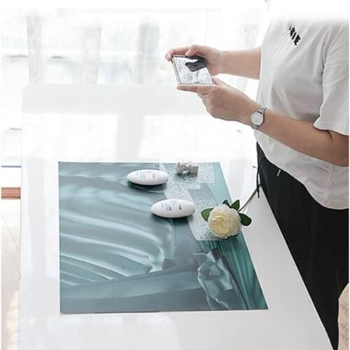 Desktop Shoot Photography Backdrops Props 3D Pattern Sided Paper Board Fotografie Photo Material Take Pictures for Toiletries