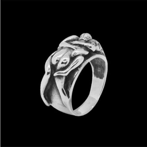 Rany&Roy Newest Sexy Lovers Ring 316L Stainless Steel Jewelry Fashion Cool Love Ring