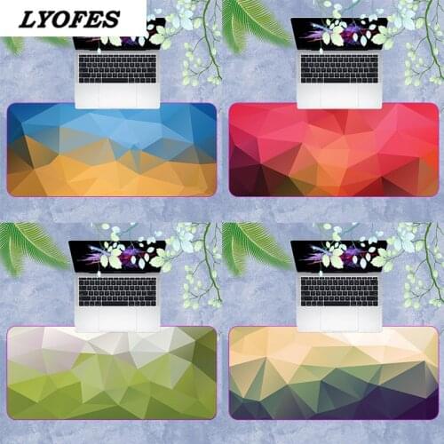 Mousepad Deskpad Gaming Desk Mats Game Mouse Pad for Office and Home with Anti-Slip Keyboard Pad 80x30cm XL Large Gamer Mat