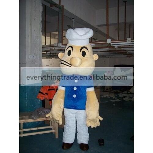 Hot selling 2014 Adult cute big cooker mascot fancy dress suit costumes cartoon party costumes