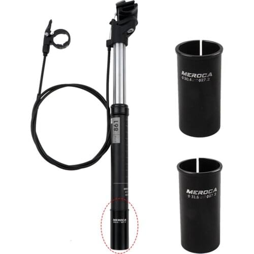 Wire Control Bicycle Dropper Seat Post MTB DH Adjustable Seat Tube Cycling Internal Routing Adjust Mountain Bike SeatPost