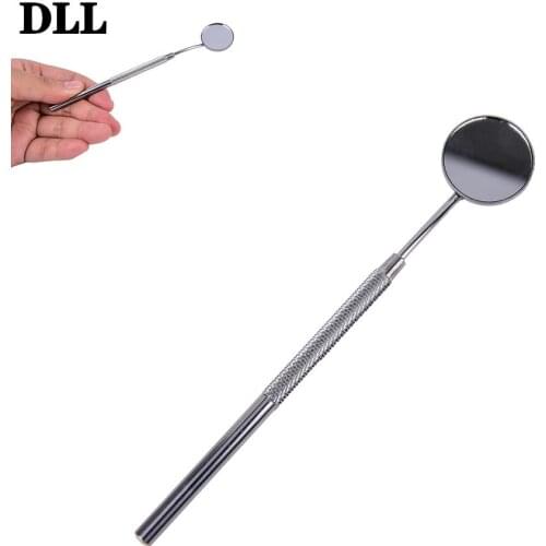 Stainless Steel Dental Mirror Instruments Mouth Dentist Tooth Cleaning Inspection Teeth Whitening Examination Oral Hygiene Tool