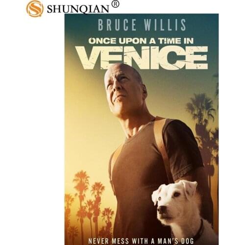 Custom canvas poster Art Once Upon a Time in Venice Decoration poster cloth fabric wall poster print Silk Fabric Print