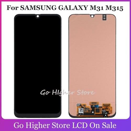 TFT 6.4'' For Samsung Galaxy M31 M315 LCD Display Touch Screen Digitizer Assembly Phone Screen