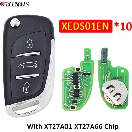 10Pcs/Lot Xhorse VVDI Super Remote with XT27A01 XT27A66 Chip for VVDI2 / VVDI MINI Key Tool / VVDI Key Tool Max XEDS01EN