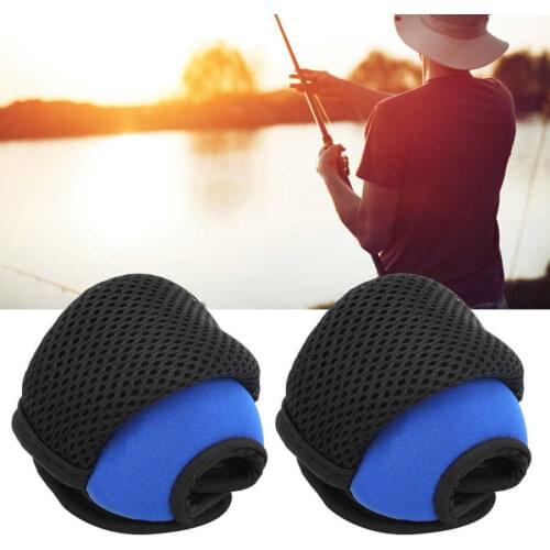 2 Pcs/Lot Portable Durable Fishing Reel Bag Casting Bait Reel Protective Case Pouch Fishing Accessories For Fishing Accessories