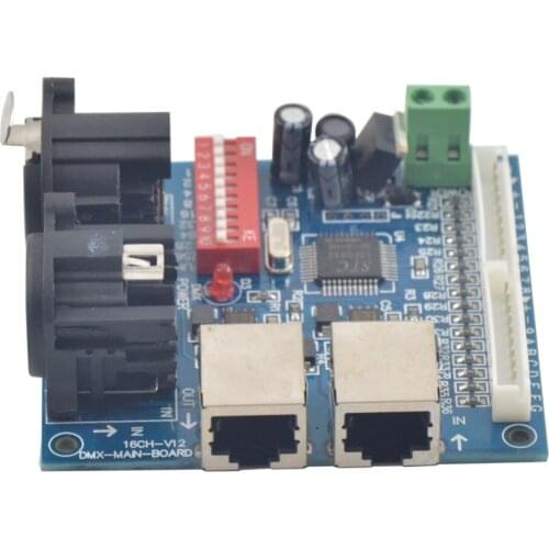 3Sets fast 16CH Relay switch dmx 512 Controller, relay output high voltage LEDs DMX-RELAY-16CH Max 10A dmx512 Signal Controller