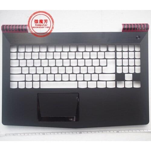 GZEELE New laptop upper case cover for lenovo Y520 R520 R720-15IKB R720-15 AP13B000300 Palmrest case with Touchpad UK