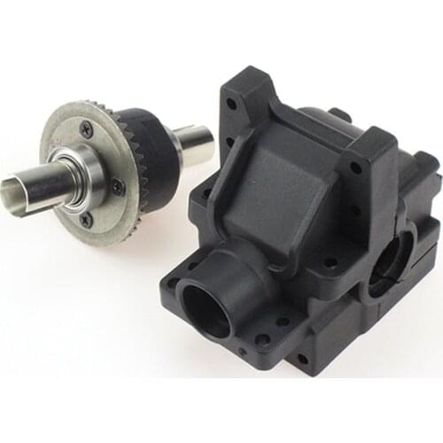 Metal Differential and Gearbox Gear Box Housing Cover for WLtoys 104001 1/10 RC Car Spare Parts Upgrade Accessories