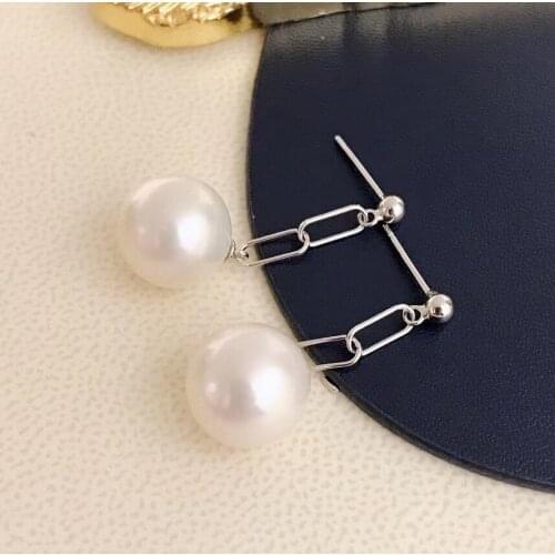 New 925 Sterling Silver Earrings Findings Settings Base Mountings Parts Mounts for Coral Pearls Agate Crystal Stones Beads