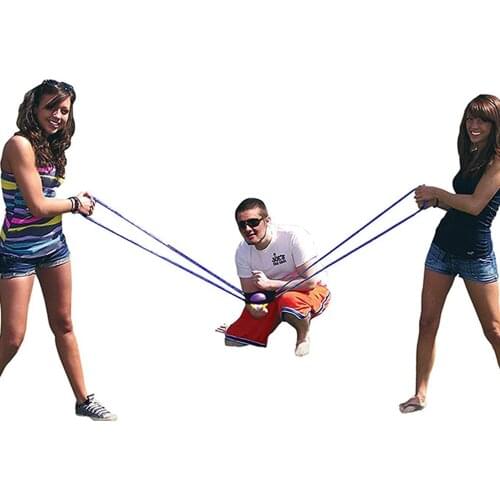 Outdoor Catapult Water Balloon Slingshot Cannon Launcher 3Person Slingshot Swimming Pool Ball Toys Outdoor Water Bomb launcher