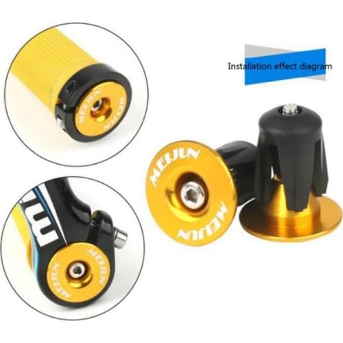 Bike Sleeve Handlebar End Plugs Handlebar End Plugs Handle Bar Caps Grips Cover MTB Road Bike Parts