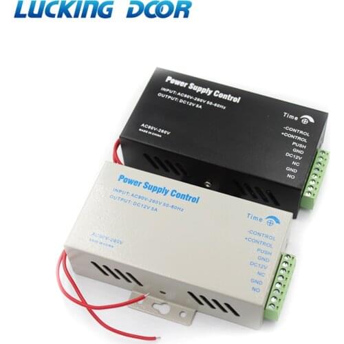Door Access Control System Switch Power Supply DC 12V 3A 5A AC 90~260V for Fingerprint Access Control Machine