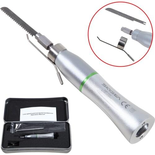 SKYSEA Oral 4:1 Surgical Micro Straight Saw Dental Low Speed Handpiece Reciprocating SQN-01C Fit Adult & Child