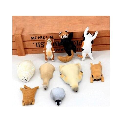 Sleeping Animals Fondant Cake Decorating Mold Cat Dog Sea Animals Chocolate Polymer Clay Mould Animal Cake Tool 9 Shape Silicone