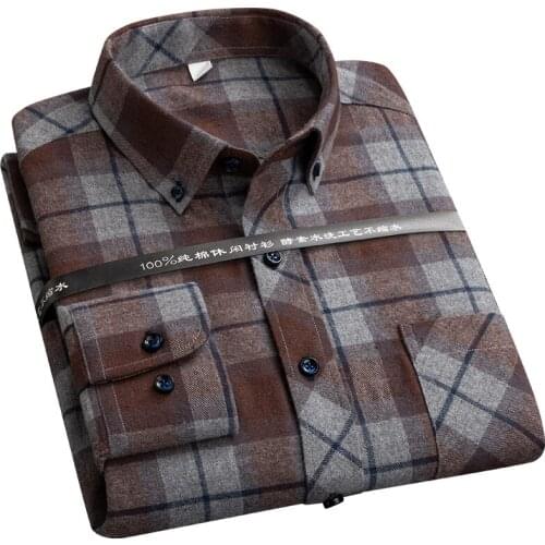 Мужские фланелевые рубашки XIZOU China At AliExpress