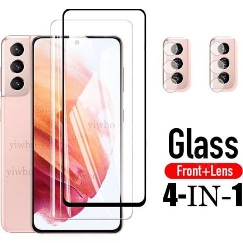 Tempered Protective Glass for Samsung Galaxy S21 Glass Screen Protetor on For Samsung S20 5g Ultra Lens Glass A72 A52 5g